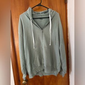 SO Zip-Up Hoodie in Sage